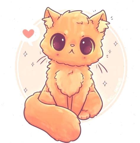 Pin by Madame Red on Chibis/Kawaii | Kitten drawing, Cute animal ...