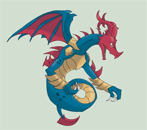 Mega Druddigon by Squeeblez on DeviantArt