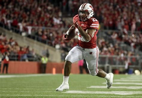 Running track sped up success for Badgers RB Jonathan Taylor | AP News