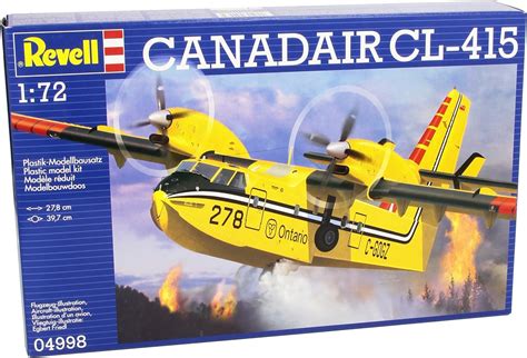 Hobbies Revell Revell04998 Canadair Bombadier Cl-415 Model Kit Model Building Kits & Tools ...