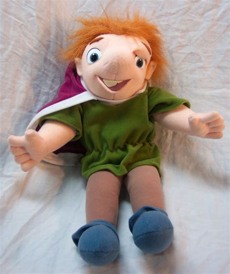 Walt Disney THE HUNCHBACK OF NOTRE DAME QUASIMODO 14" Plush STUFFED ANIMAL Toy - TV & Movie ...