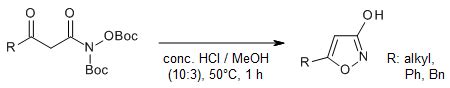 Isoxazole synthesis