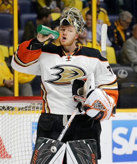 Goalie Frederik Andersen among the Ducks’ free agents who could be ...