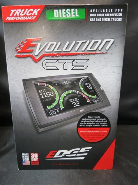 Edge Evolution DIESEL CTS Tuner Evo Duramax Powerstroke; 85200 NEW ...