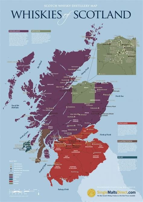 #Whiskies #Map #Scotland | Cata de Whisky | Pinterest | Whisky, Scotch ...