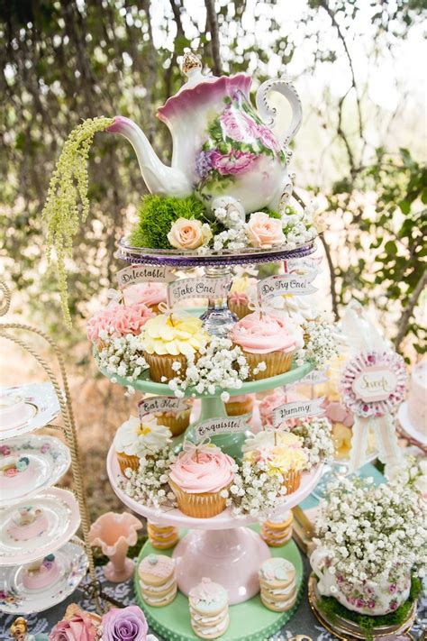 Kara's Party Ideas Vintage Tea Party | Kara's Party Ideas