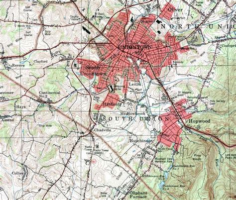 PAGenWeb - Fayette County - Township Maps