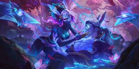 ArtStation - Spirit blossom Evelynn 2