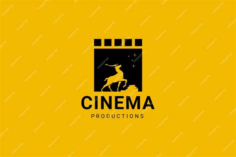 Premium Vector | Film Production Cinema Logo Design Template