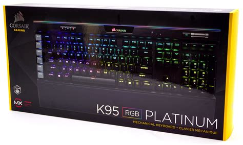 The Corsair Gaming K95 RGB Platinum Mechanical Keyboard Review