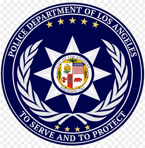 mc lapd logo - los angeles police logo PNG image with transparent ...