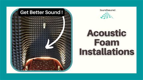 Acoustic Foam Installations From SoundAssured Customers - YouTube