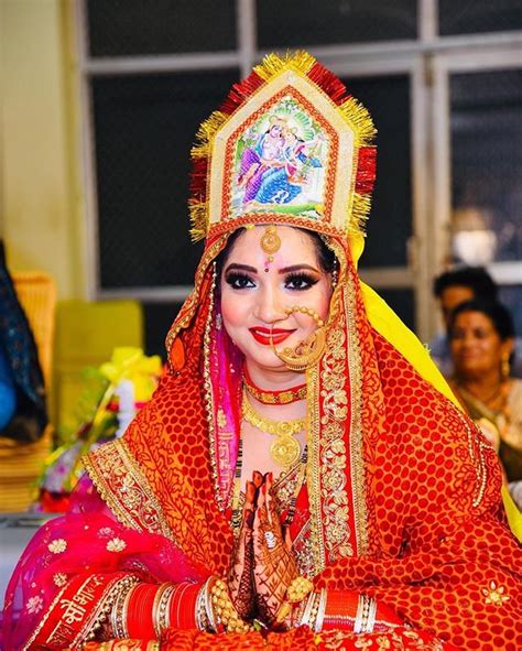 Uttarakhand bridal look - How a Uttarakhand bride looks on her wedding ...