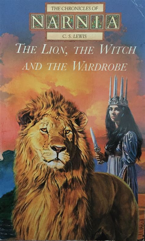 Beautifully illustrated book jacket for “The Lion, the Witch & the Wardrobe”!!! | Chronicles of ...