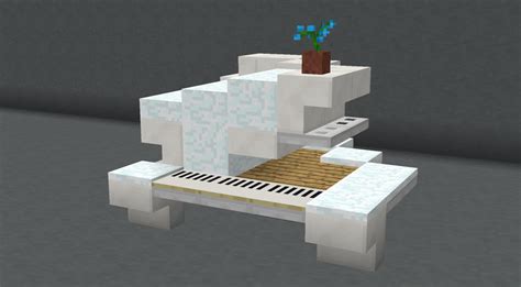 Modern piano design : Minecraft