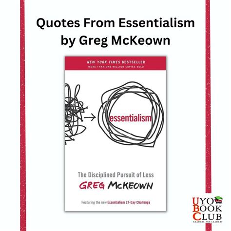 7 Inspiring Quotes from "Essentialism" by Greg McKeown - UYO BOOK CL