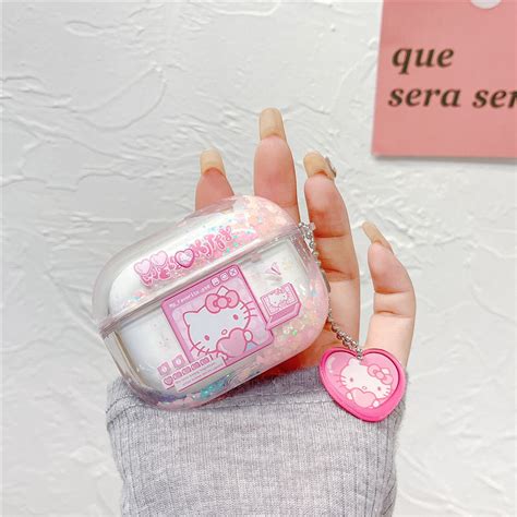 Hello Kitty Glitter AirPods Case - ZiCASE