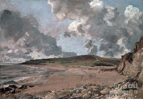 Weymouth Bay with Jordan Hill Painting by John Constable | Fine Art America