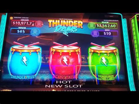 NEW! (THUNDER DRUMS) Dancing Drums slot machine - YouTube