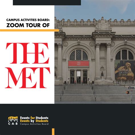 The Metropolitan Museum of Art: Virtual Tour - Student Involvement
