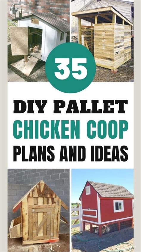 35 DIY Pallet Chicken Coop Plans And Ideas