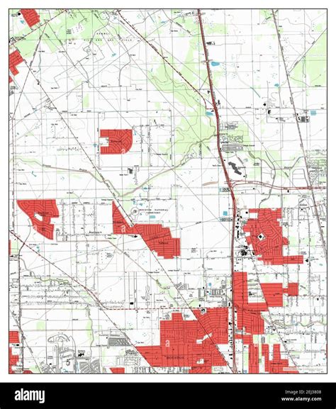 Aldine, Texas, map 1982, 1:24000, United States of America by Timeless Maps, data U.S ...