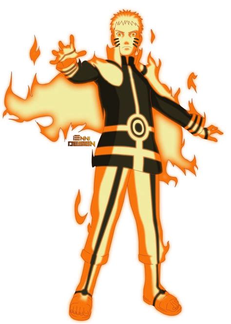 Naruto Kurama Mode Hokage - narutoqz