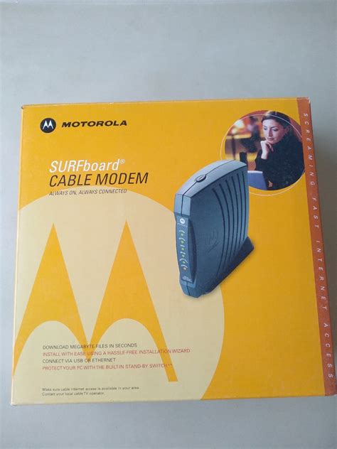 Motorola Cable Modem, Computers & Tech, Parts & Accessories, Cables ...