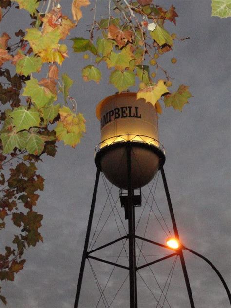 PHOTO: Campbell Water Tower By Night | Campbell, CA Patch