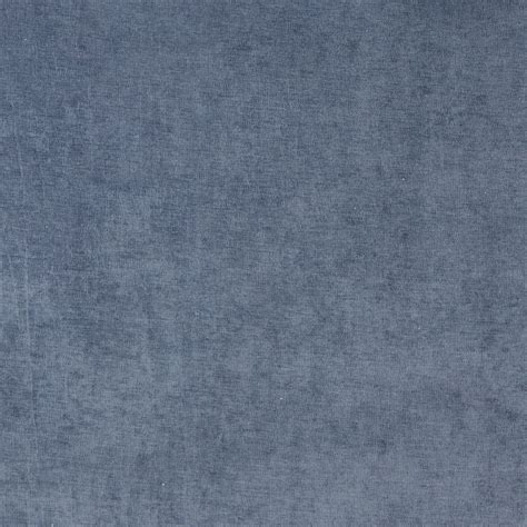 D227 Dark Blue, Solid Woven Velvet Upholstery Fabric By The Yard