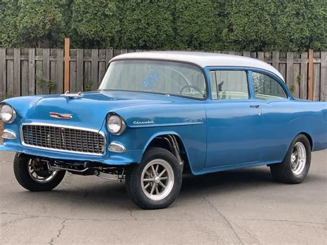 1955 Chevrolet 150 Custom Coupe sold at Barrett-Jackson Scottsdale (2020) - CLASSIC.COM