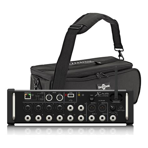 Behringer X AIR XR12 12-Channel Digital Mixer with Padded Bag at Gear4music