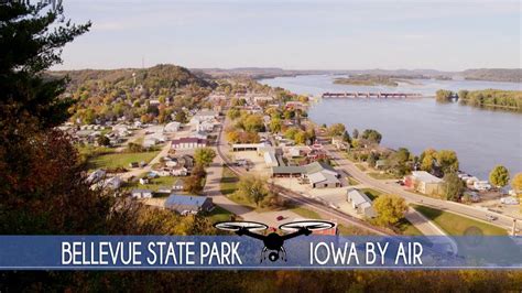 Bellevue State Park | Iowa By Air - YouTube