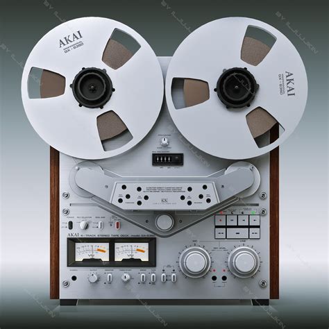 3D Reel Tape Recorder Akai - 3D Model | Tape recorder, Audio design ...