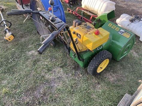 John Deere 826 snowblower - Legacy Auction Company