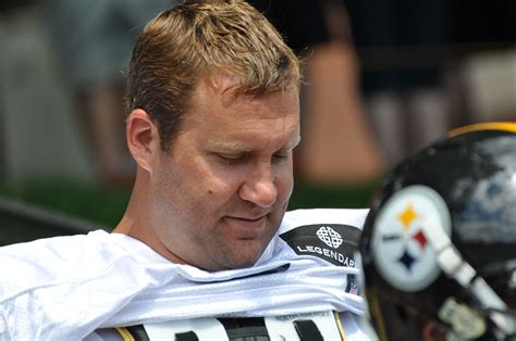 Ben Roethlisberger #7 at 2015 Steelers training camp in Latrobe ...