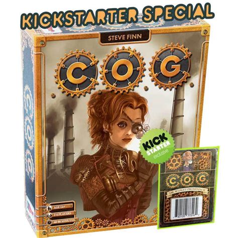 C.O.G. Plus Exclusive Dr. Widget Promo Pack Kickstarter Board Game ...