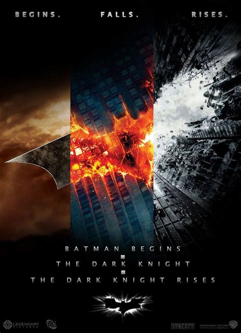 Combined Batman Trilogy Posters | Batman film, Batman film posters, The ...