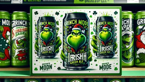 Grinch Beer: Frosty Pint Christmas Magic in a Can