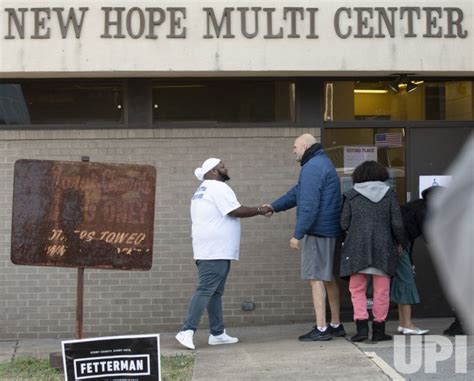 Photo: John Fetterman Votes in Braddock, PA - PIT202211080555 - UPI.com