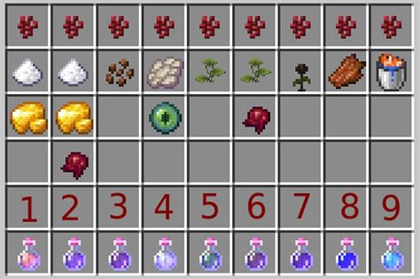 Blaze Brewing | Custom Potion Recipes with Nbt crafting Minecraft Data Pack