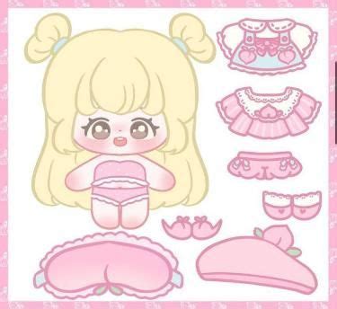 Pink paper doll! em 2023 | Roupas de boneca de papel, Bonecas de papel vintage, Modelo de boneca ...