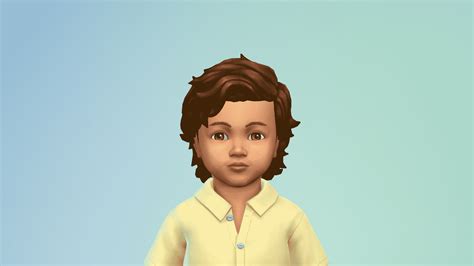 The Sims 4 CC Spotlight: Toddler Maxis Match Hair