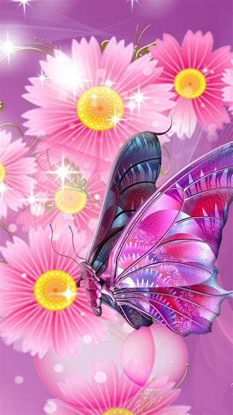 I just customized my Lock Screen using this app. This app has amazing col… | Butterfly wallpaper ...