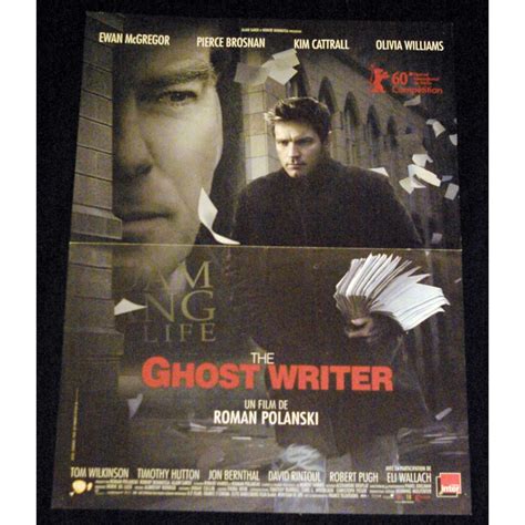 THE GHOST WRITER Movie Poster