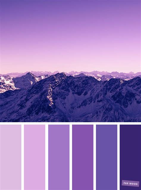 Lilac + Indigo – Color Palette #16 | Wedding color schemes purple, Violet color palette, Purple ...