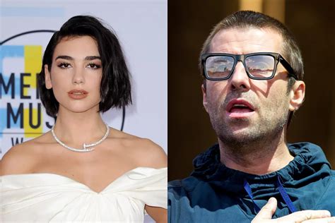 Liam Gallagher hits back at 'jealous' Dua Lipa after she labeled Britpop bands as 'obnoxious ...