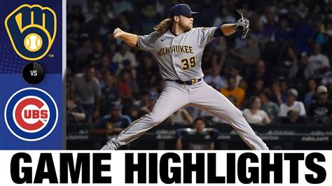 Brewers vs. Cubs Game Highlights (8/11/21) | MLB Highlights - Win Big ...