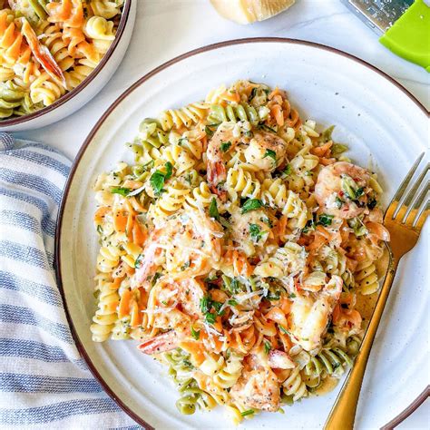 Shrimp Rotini Pasta – Foodie Not a Chef | Afrocaribbean Food Blog