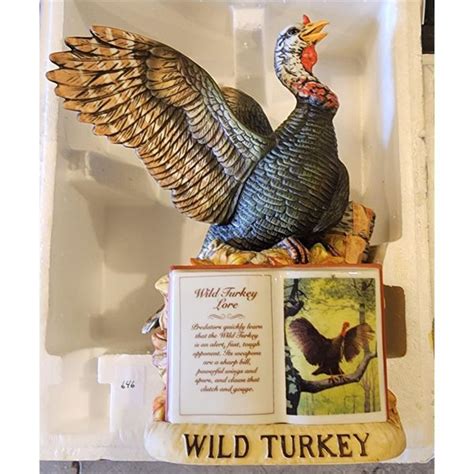 WILD TURKEY DECANTER TURKEY LORE 1982